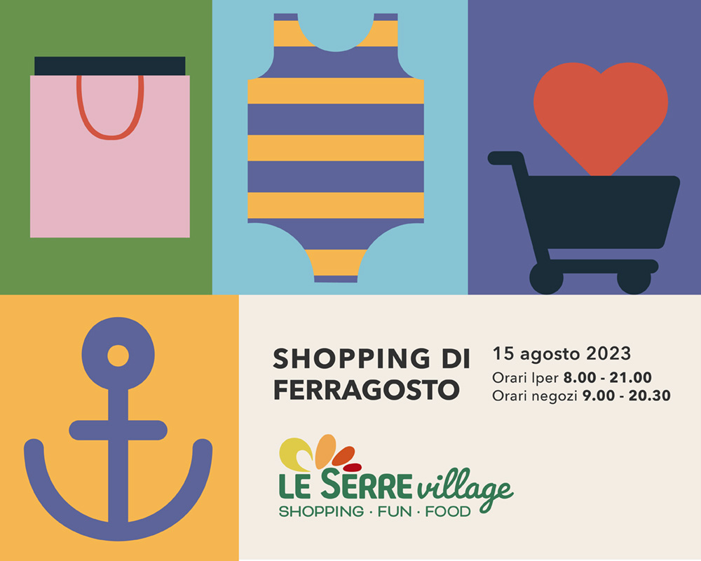 Shopping di Ferragosto