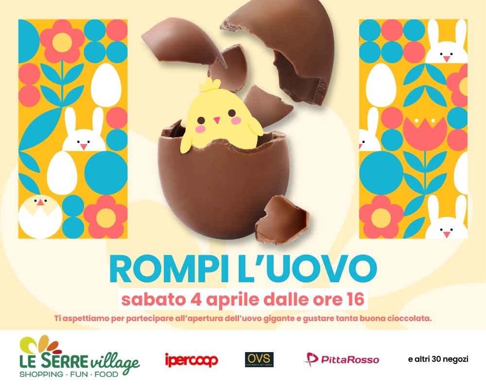 Rompi l'uovo al Village!